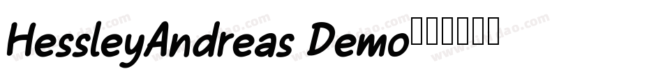 HessleyAndreas Demo字体转换